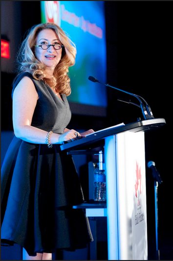 Laurie M. Clark at the 2015 IIAC Investment Industry Hall of Fame Dinner Gala