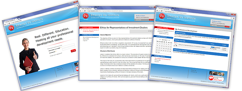 SMART online web learning system